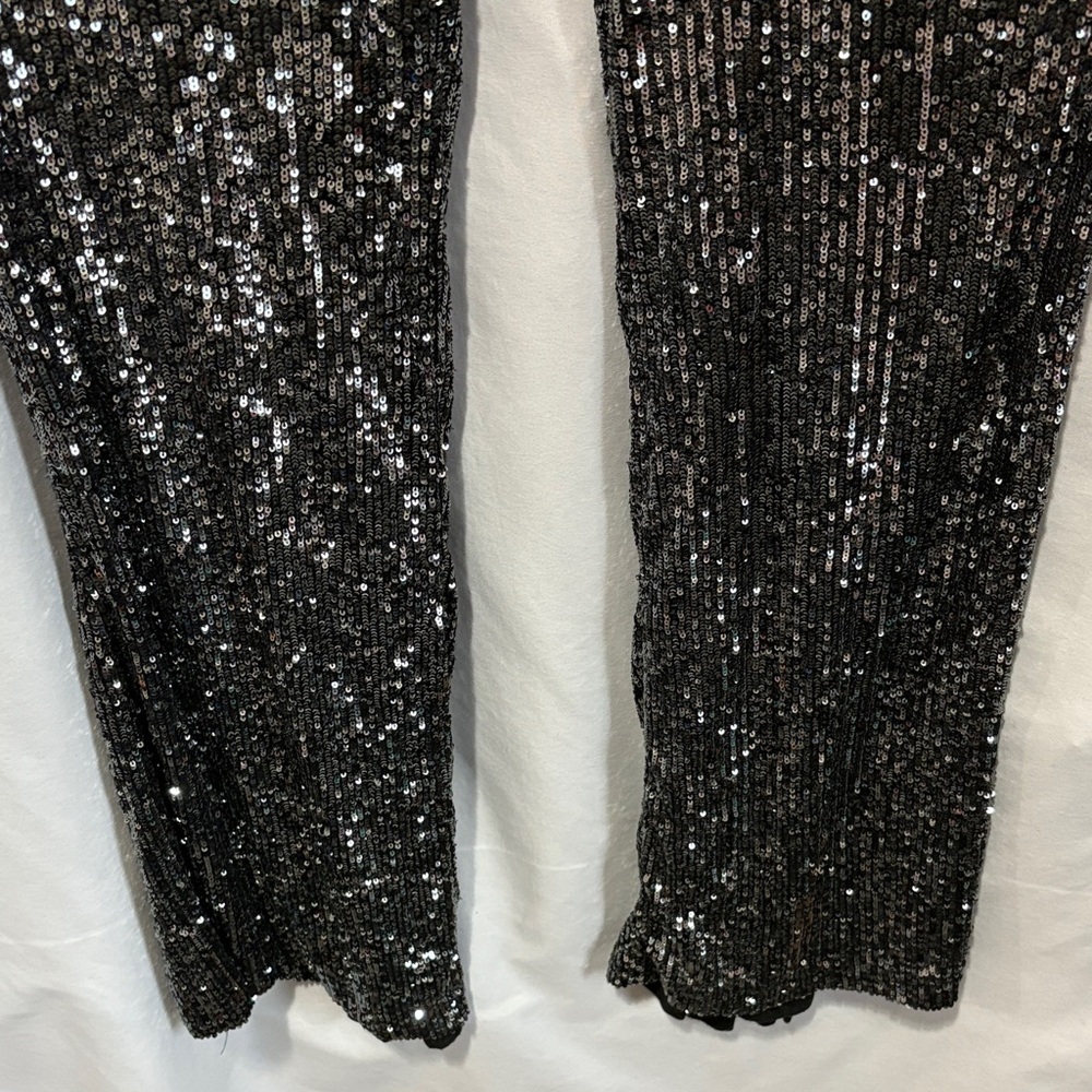 Maeve Glittering Black Sequin Jumpsuit XS263 - Picture 5 of 12